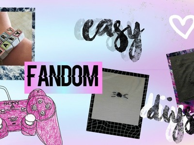 Fandom DIYs | Melanie Martinez, Twenty One Pilots, Dan and Phil, etc