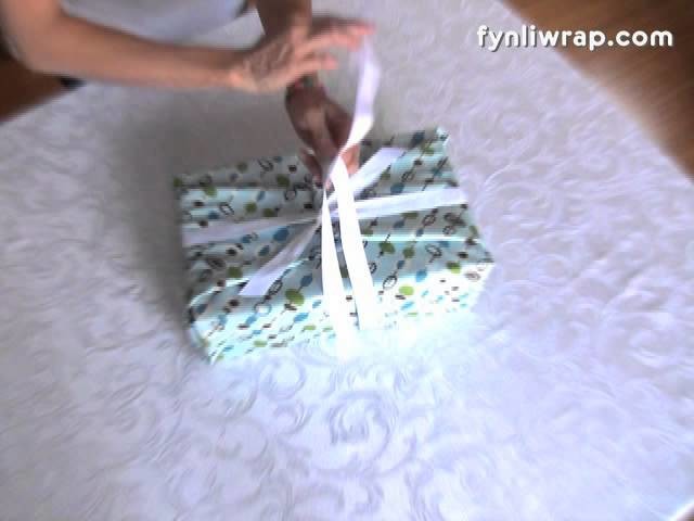 Fynli Reusable Gift Wrap - How To Wrap a Shoe Box