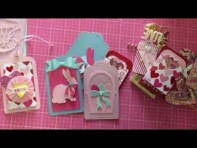 Hauls. project shares. .Shaker tags, Shaker Hearts, & Easter tags 2017
