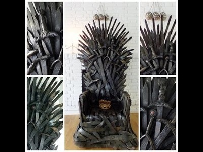 HOW TO BUILD YOUR OWN IRON THRONE ! :D