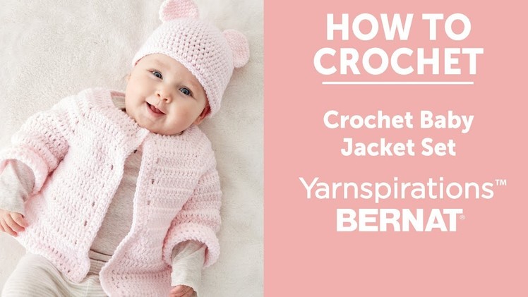 How to Crochet a Baby Jacket Set