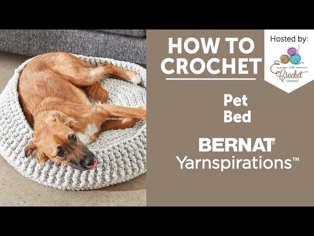 How to Crochet a Pet Bed