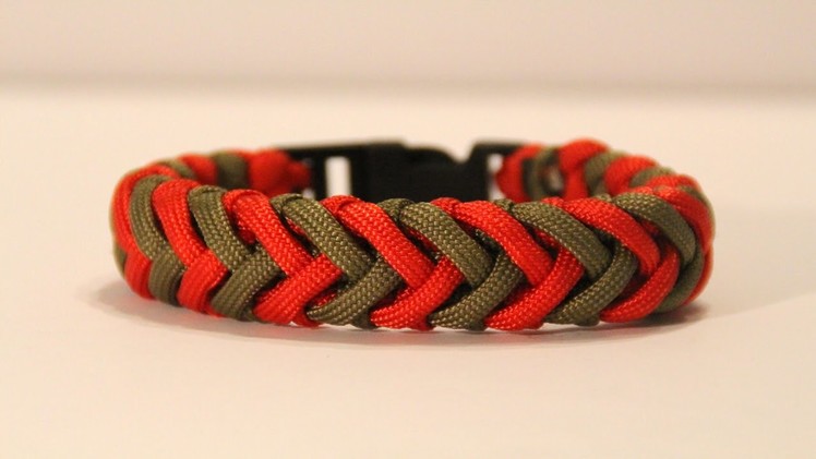 How to Make a Cross Hitch Variation Paracord Bracelet