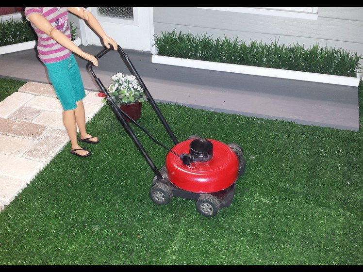 How to make a Doll Lawn Mower