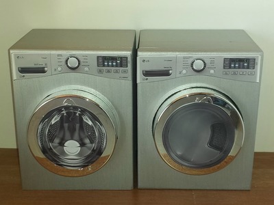 How to make a Doll Washer and Dryer