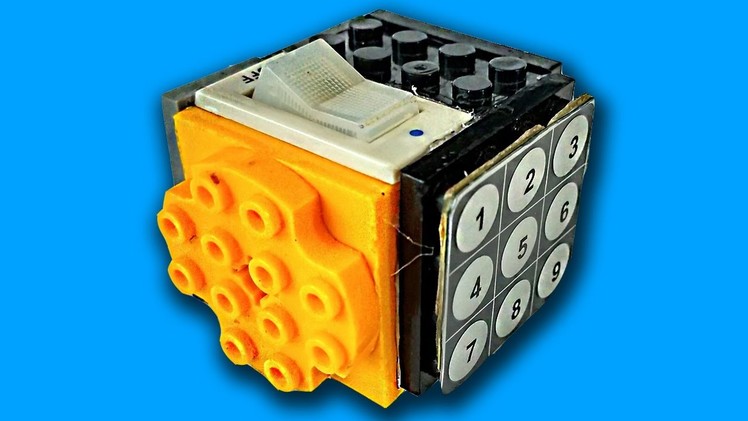How to Make a Fidget Cube with Lego. DIY Fidget toy
