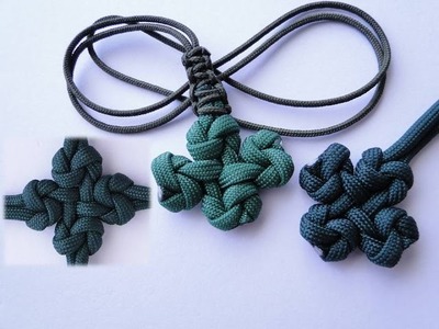 How to Make a Four Leaf Clover Knot-Version by CbyS Paracord and More