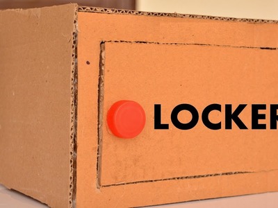 How to Make a Safe Locker with Smart Key from Cardboard