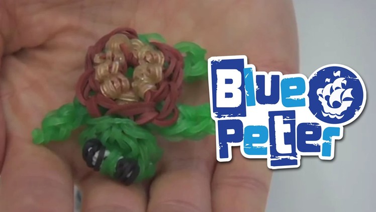 How to make loom bands - Blue Peter Shelley the Tortoise Charm