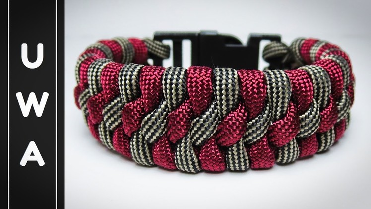 How to make The Modified Trilobite Paracord Bracelet With Buckle [UWA ORIGINAL] [Tutorial]