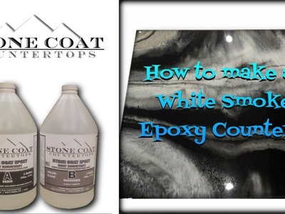 How to make White Smoke Counter top color training