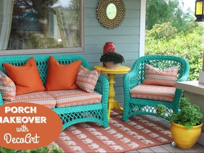HOW TO: Porch Furniture Makeover