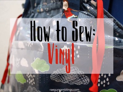 How to Sew Vinyl