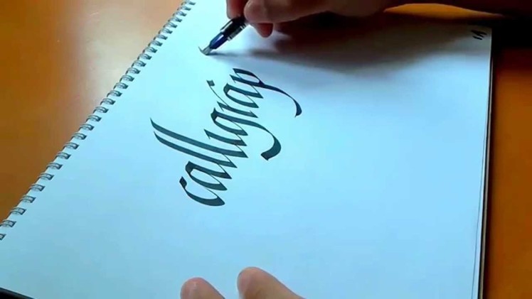 How To Write Calligraphy In 90 Seconds