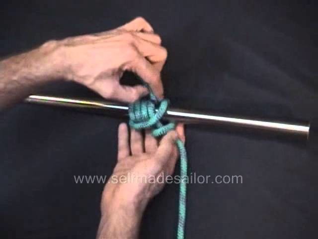 Icicle Hitch - how to tie it in the middle of an object