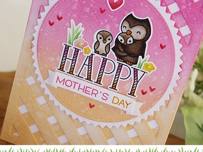 Lawn Fawn | Happy Mother's Day Card