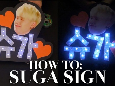 Let's Make a FanSign!! *Suga Edition*