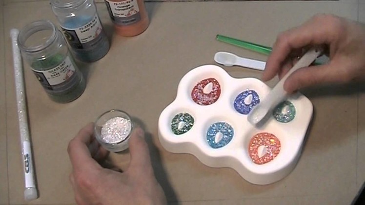 Making Dichroic Pendants with Colour de Verre molds