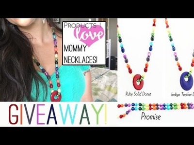 Mommy Necklaces Review and GIVEAWAY!