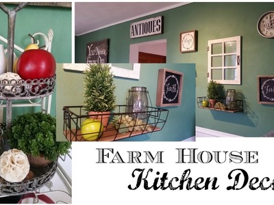 My Farmhouse Kitchen - Home Decor