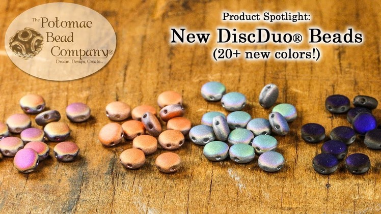New DiscDuo Beads (20+ new colors)