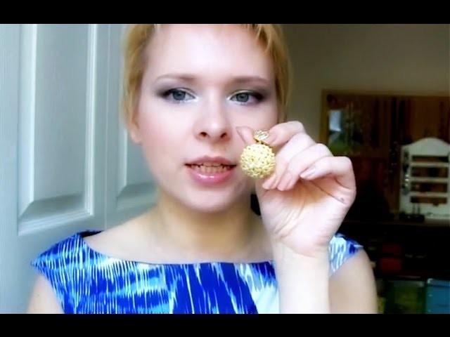 New Jewelry Haul and review from Overstock.com feat sparkly earrings and statement ring