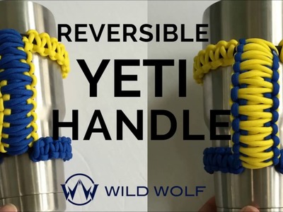 Paracord Yeti Handle - Reversible - Cobra Weave