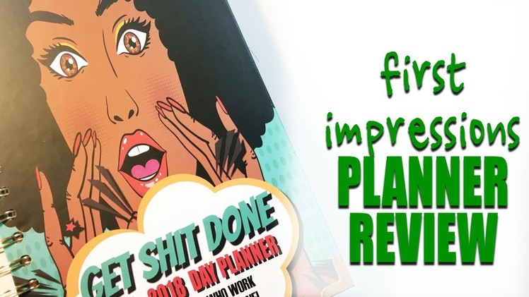 Planner Review | Get S*!t Done Planner