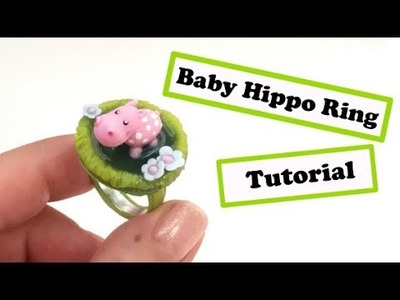 Polymer clay ring (without baking)- WePam- Porcelana Fria- Resin-tutorial