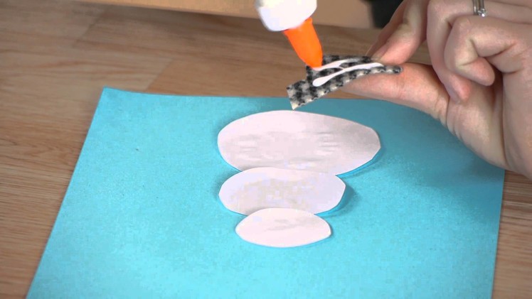 Preschool Activities for a Snowman Made Out of Circles : Various Kids' Crafts