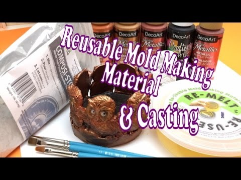 Reusable mold making material and casting