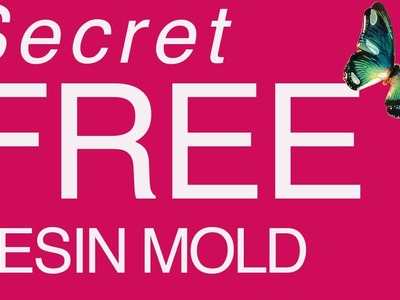Secret FREE Resin Mold for jewelry and decor - by little-windows.com