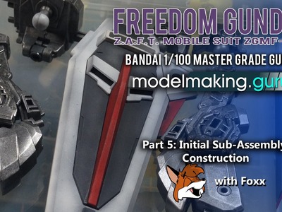 SKILL LEVEL 4: MG Freedom Gundam Ver. Wolf Part 5: Sub-Assembly Construction Begins!