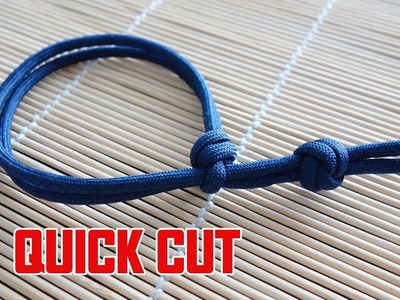 Super Simple Mad Max Paracord Bracelet Quick Cut
