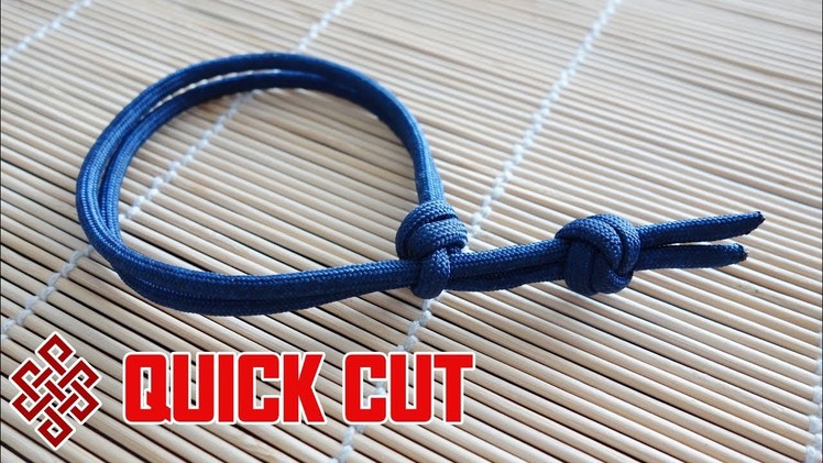 Super Simple Mad Max Paracord Bracelet Quick Cut