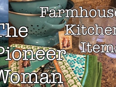 The Pioneer Woman FarmHouse Decor Ranch Style Kitchen Haul | Ree Drummond Line | The Green Notebook