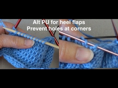 Tips & Tricks for Sock Heel Flaps