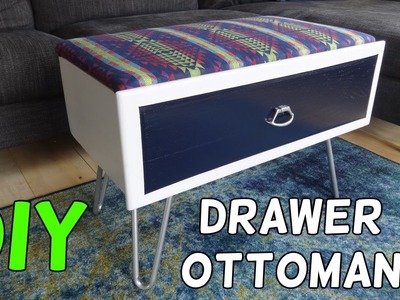Turn a Drawer Into an Storage Ottoman!