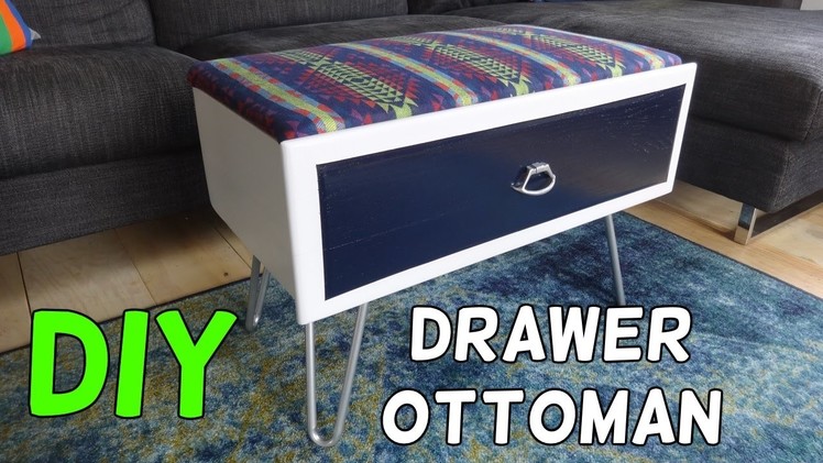 Turn a Drawer Into an Storage Ottoman!