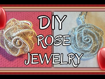Wire Wrapped Rose - Watch Me Make It!