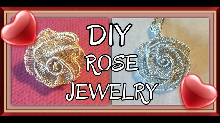 Wire Wrapped Rose - Watch Me Make It!