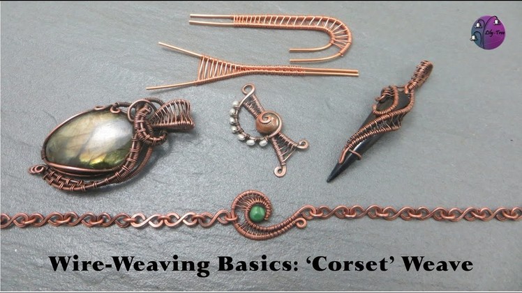 Wireweaving Basics: 'Corset' Weave