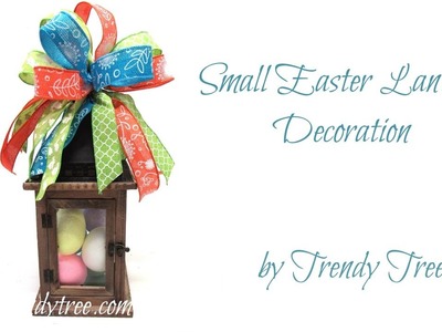 2017 Small Lantern Easter Decoration by Trendy Tree