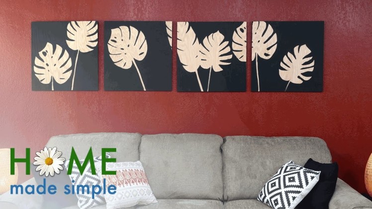 Add Tropical Decor to Any Room With This 30-Minute Project | Home Made Simple | OWN
