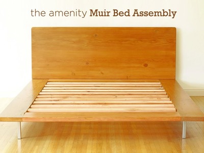 Amenity Muir Platform Bed Assembly