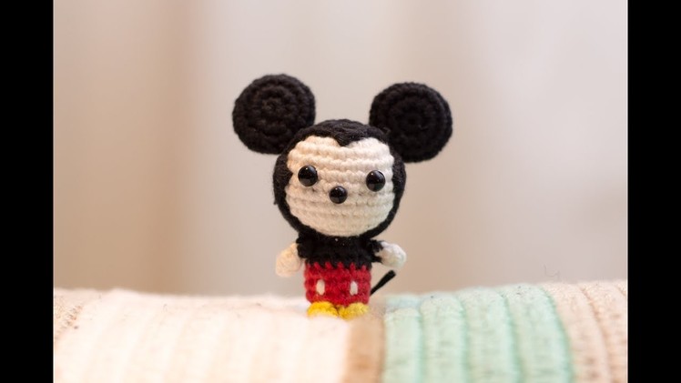 Amigurumi | Como hacer Mickey mouse en crochet | Bibiana Mejia Crochet 2017