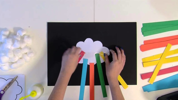 Art with Heart - Clouds and rainbows