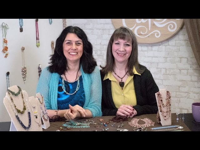 Artbeads Cafe - Designing with Drops featuring Cynthia Kimura and Cheri Carlson