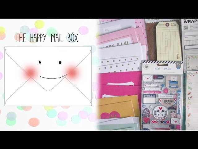August 'Happy Mail Box' Unboxing