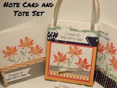 Avant Garden Note Cards and Tote Set